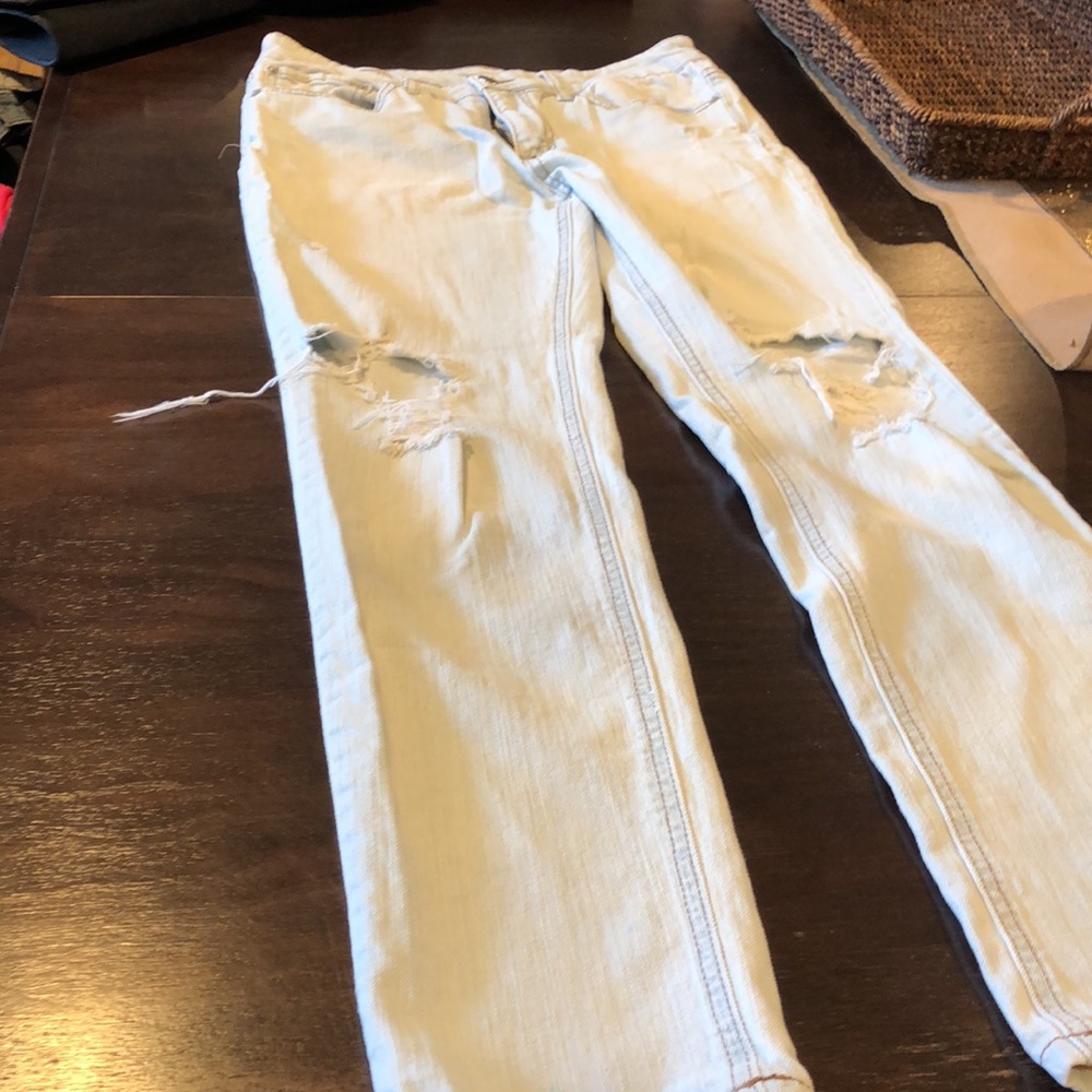 Original Use Distressed 👖 Jeans - Picture 8 of 13
